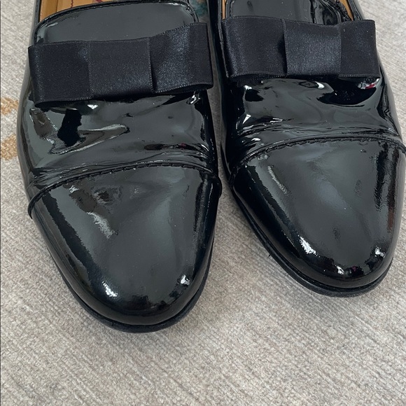 Lanvin Satin Bow patent leather loafers - Picture 8 of 10